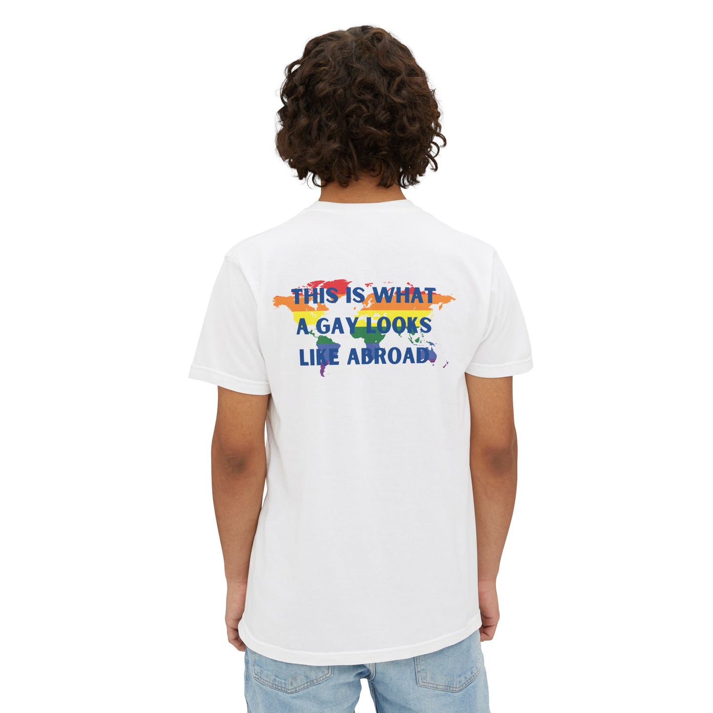 This is What a Gay Looks Like Abroad Pocket Tee