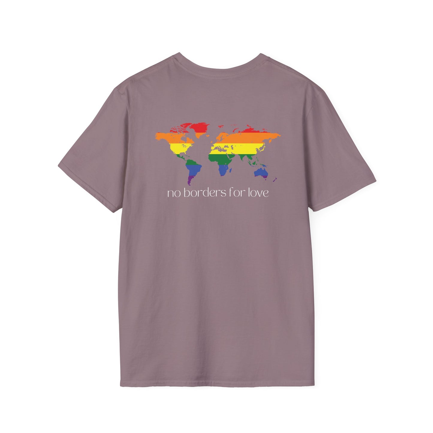 No Borders for Love: Pride T-shirt