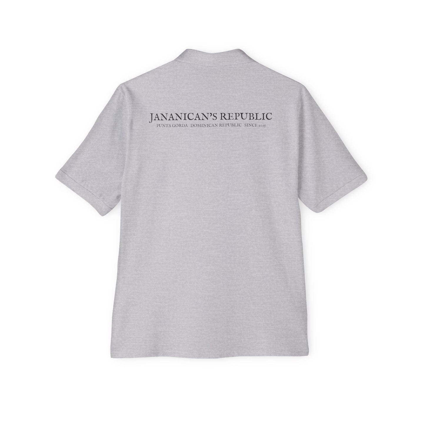 Jananican's Republic Men's Piqué Polo