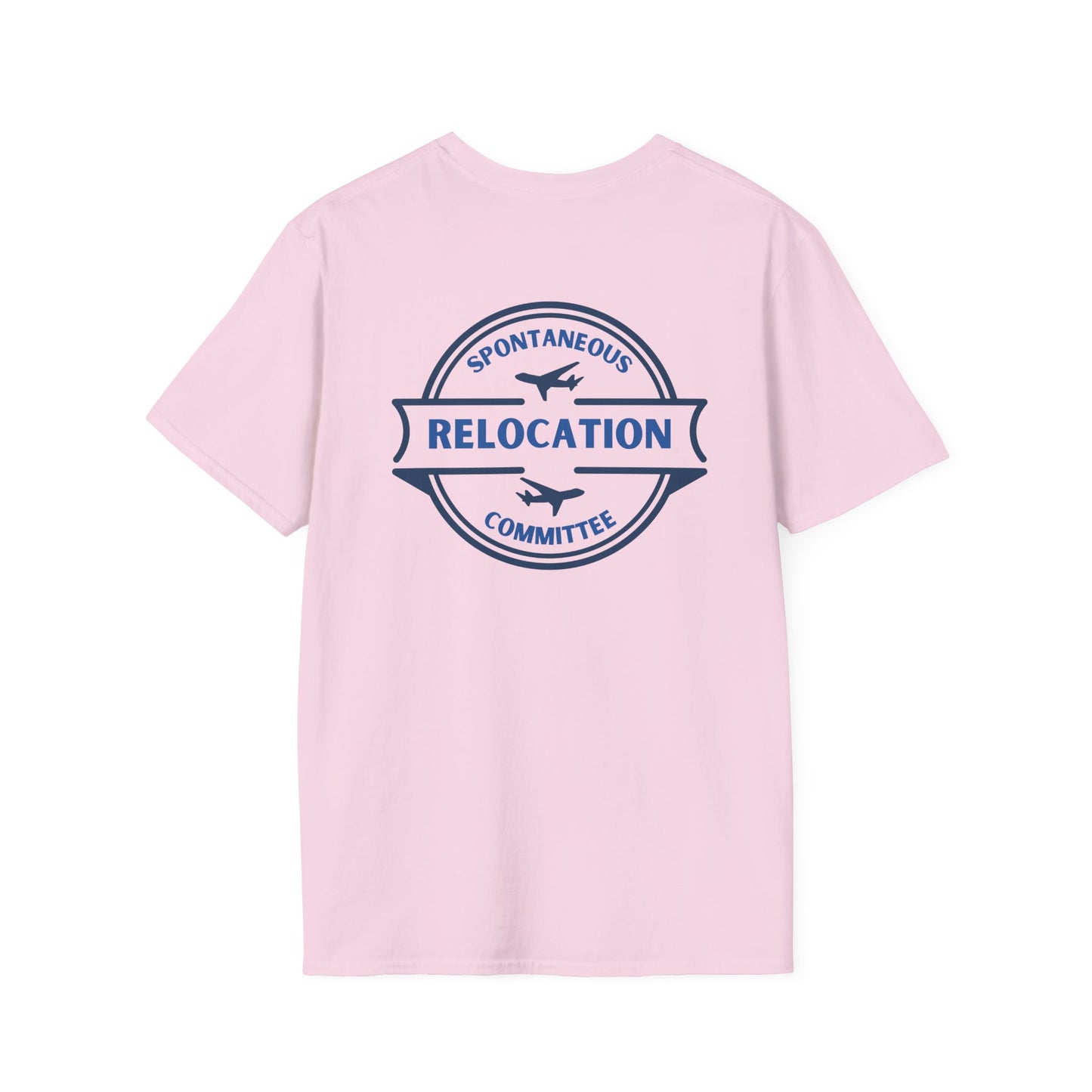 Spontaneous Relocation Club T-shirt