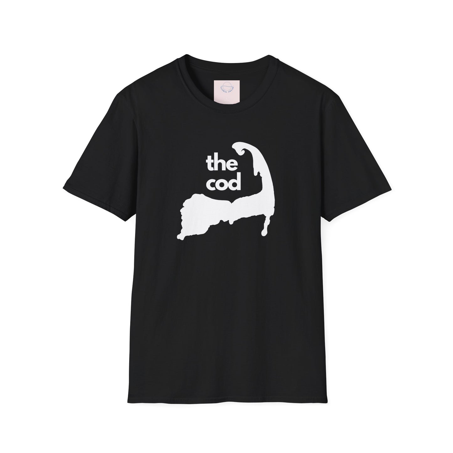 The Cod: Minimalist Map T-shirt