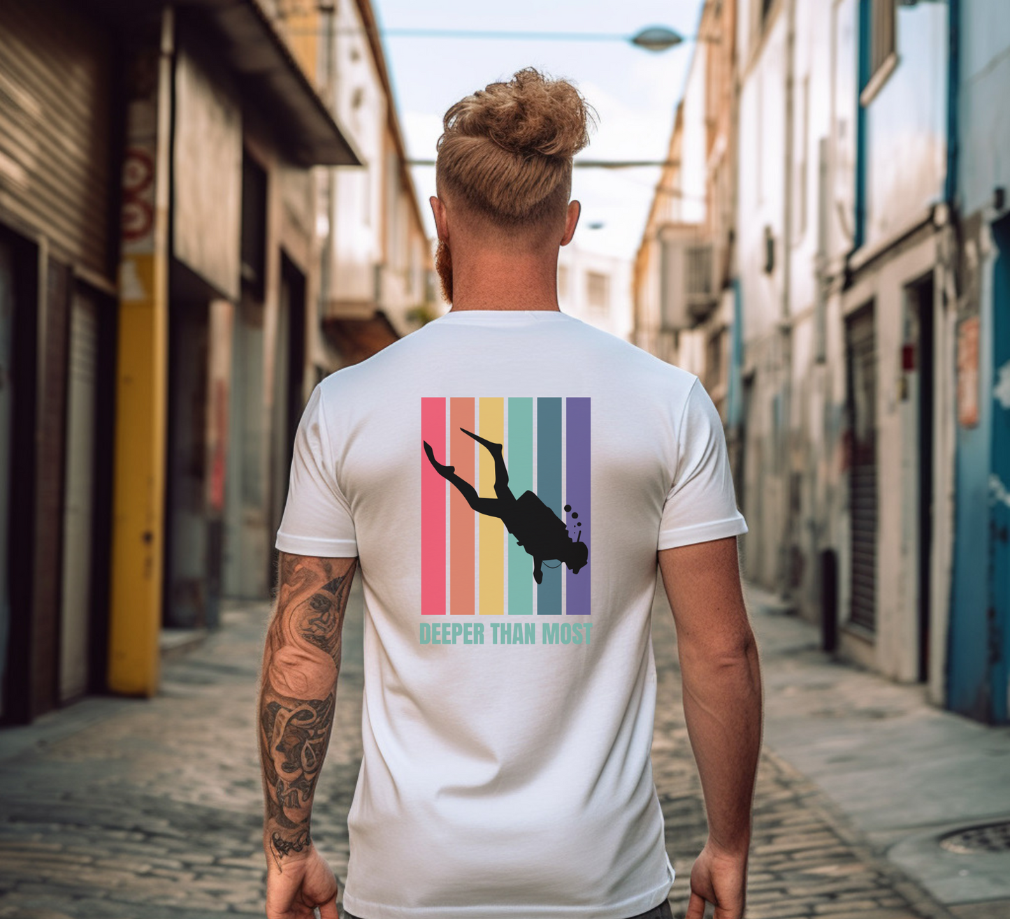 Deeper Than Most SCUBA Tee