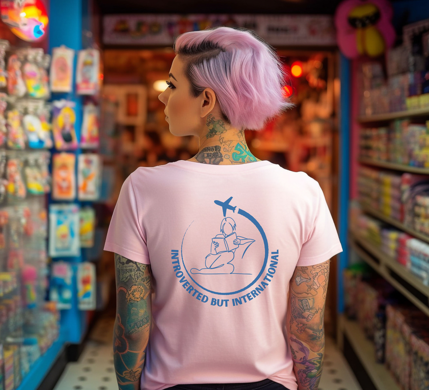 Introverted but International T-shirt