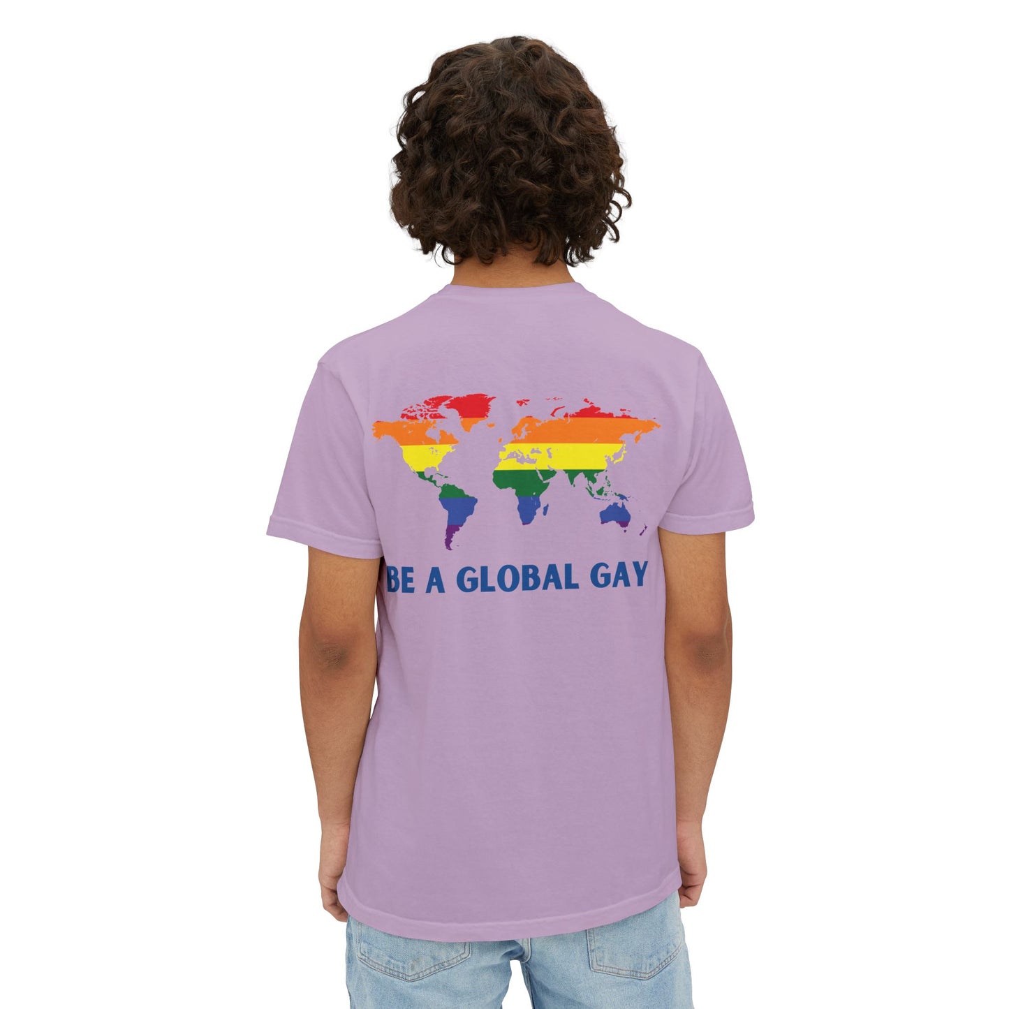 Be A Global Gay Pocket Tee