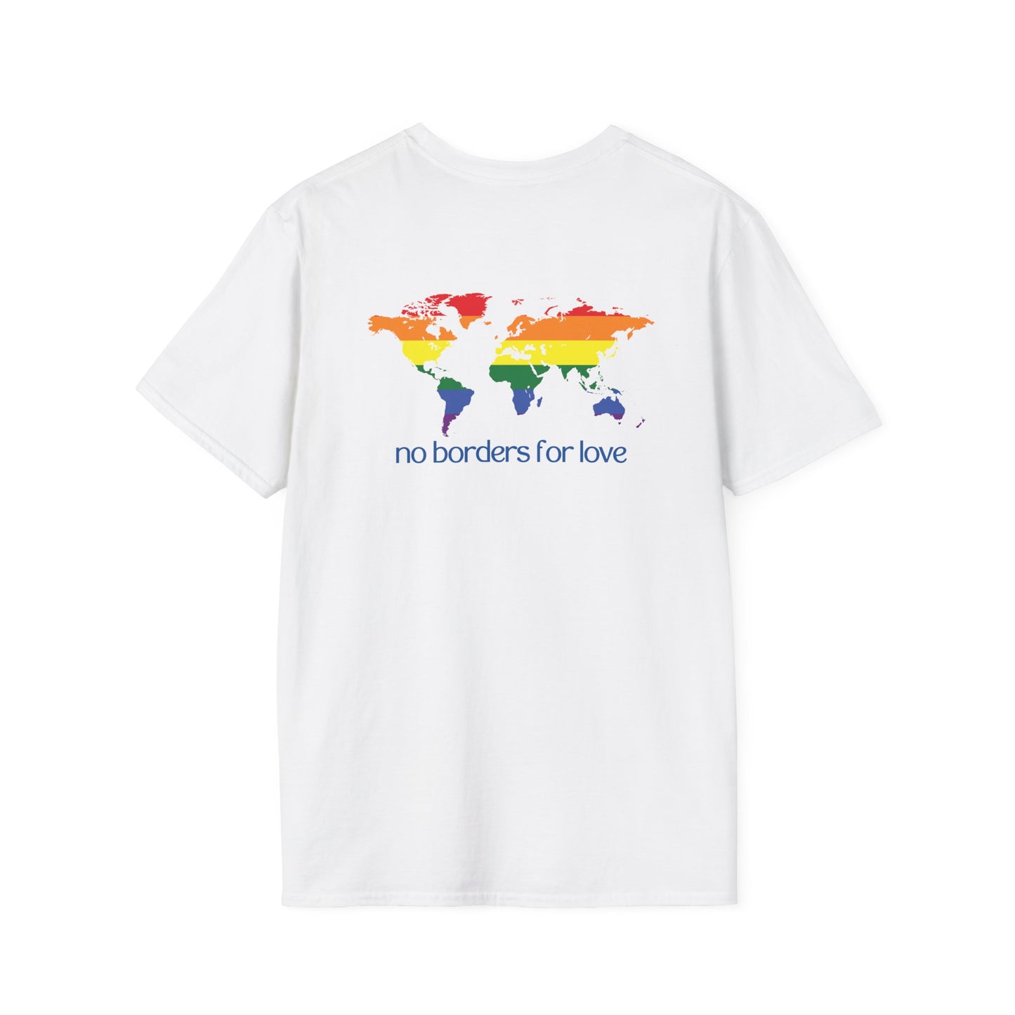 No Borders for Love: Pride T-shirt