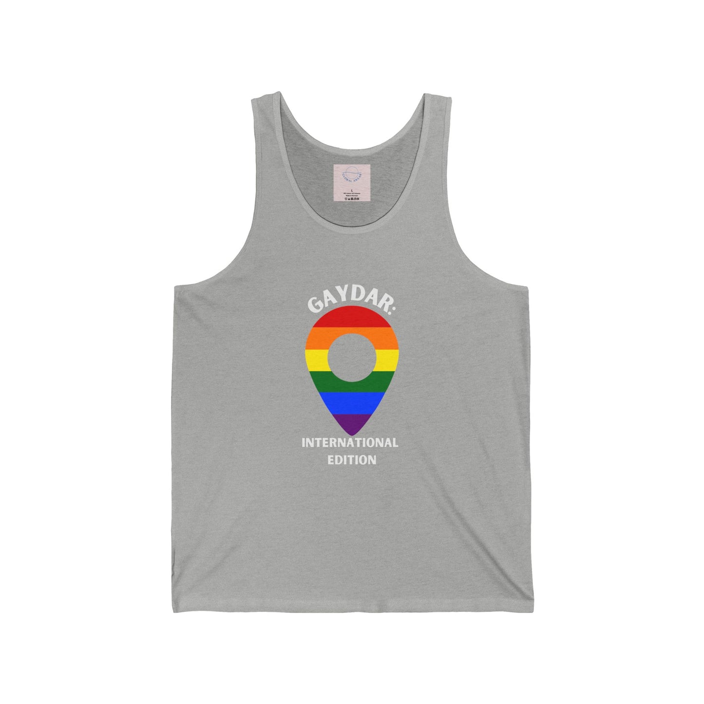 Gaydar: International Edition Pride Travel Tank