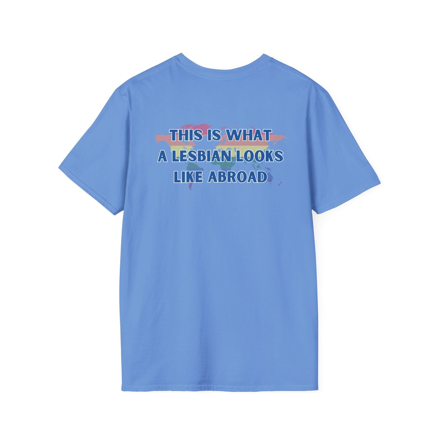 What a Lesbian Looks Like Abroad: Pride T-shirt
