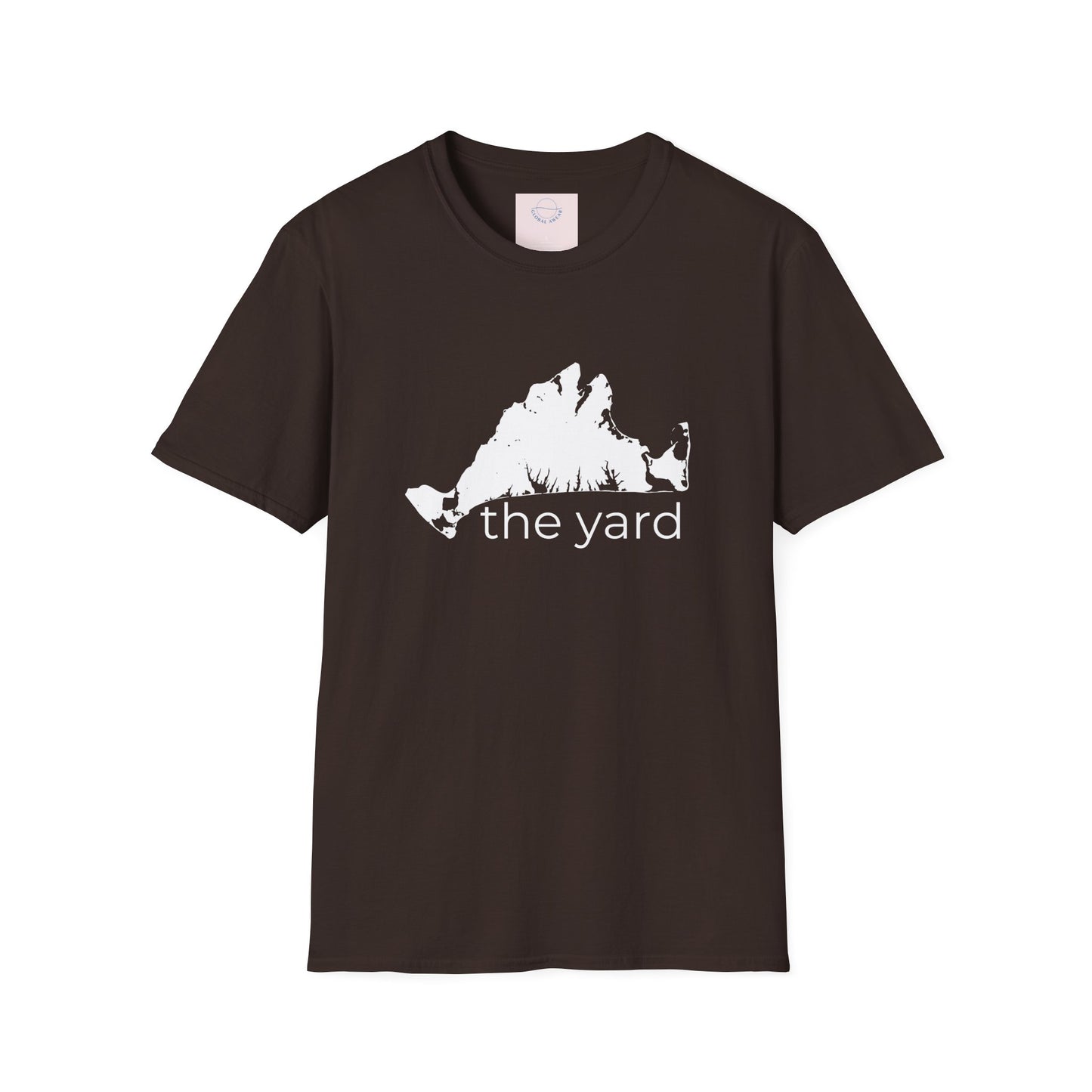 The Yard: Martha's Vineyard Map T-shirt