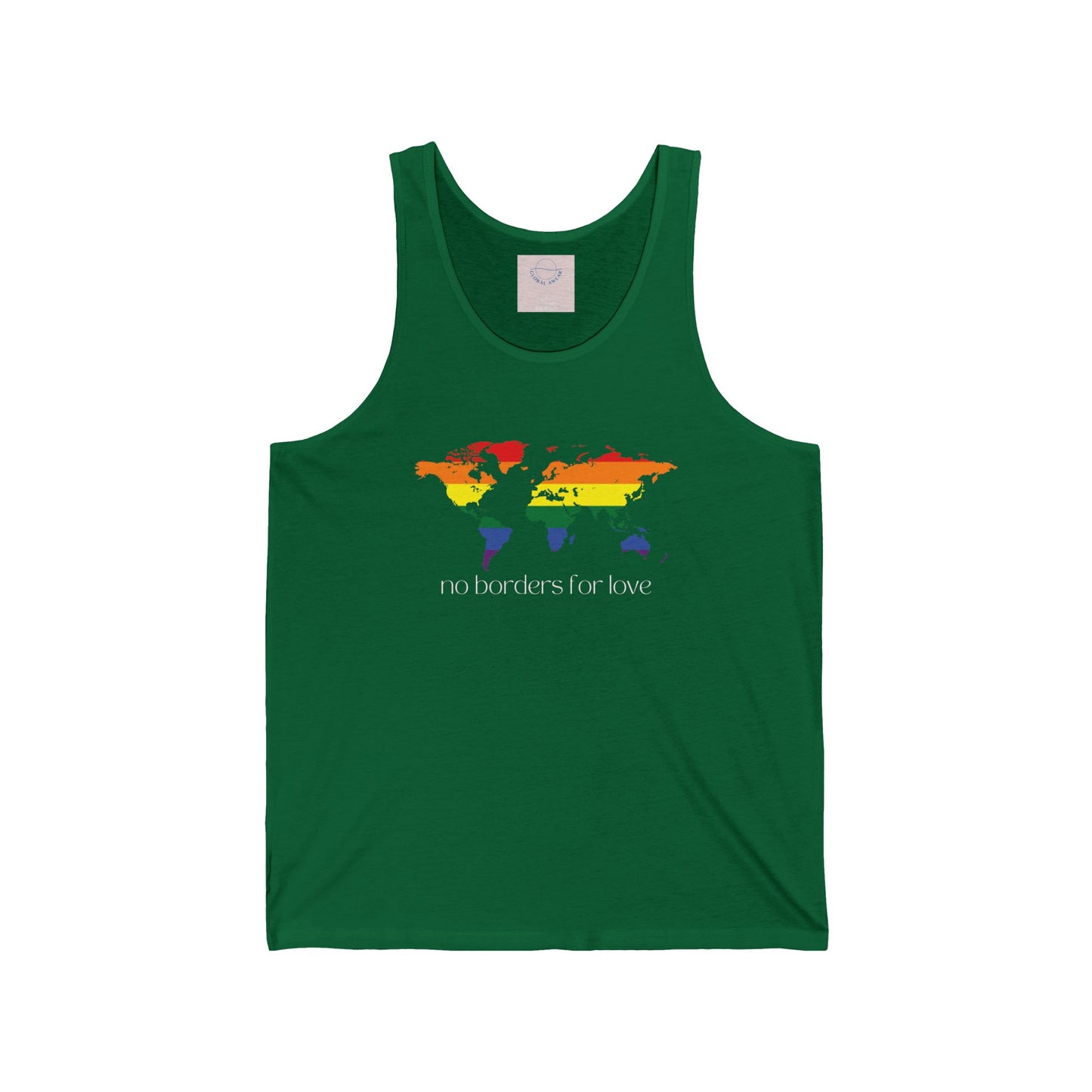 No Borders for Love: Pride Travel Tank