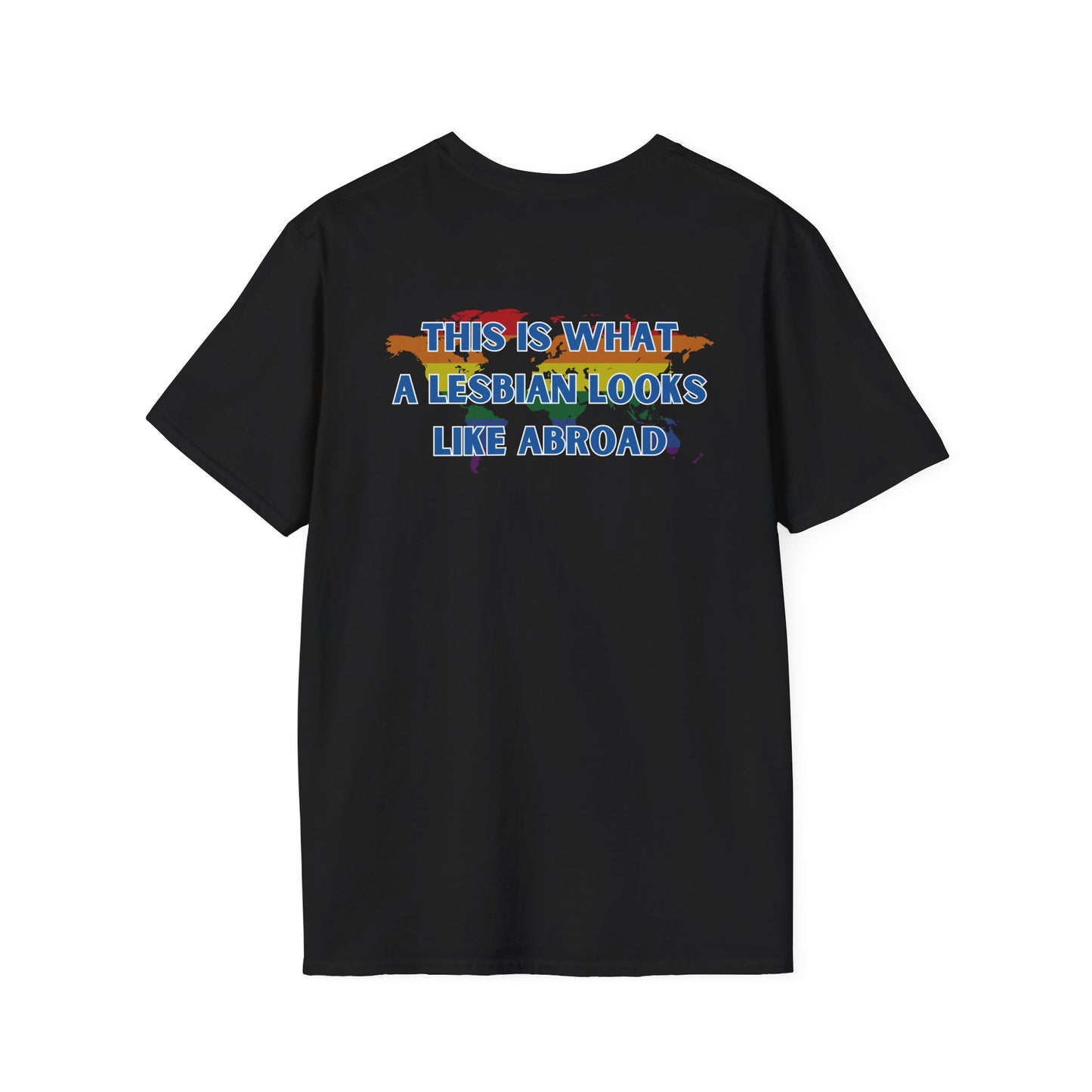 What a Lesbian Looks Like Abroad: Pride T-shirt