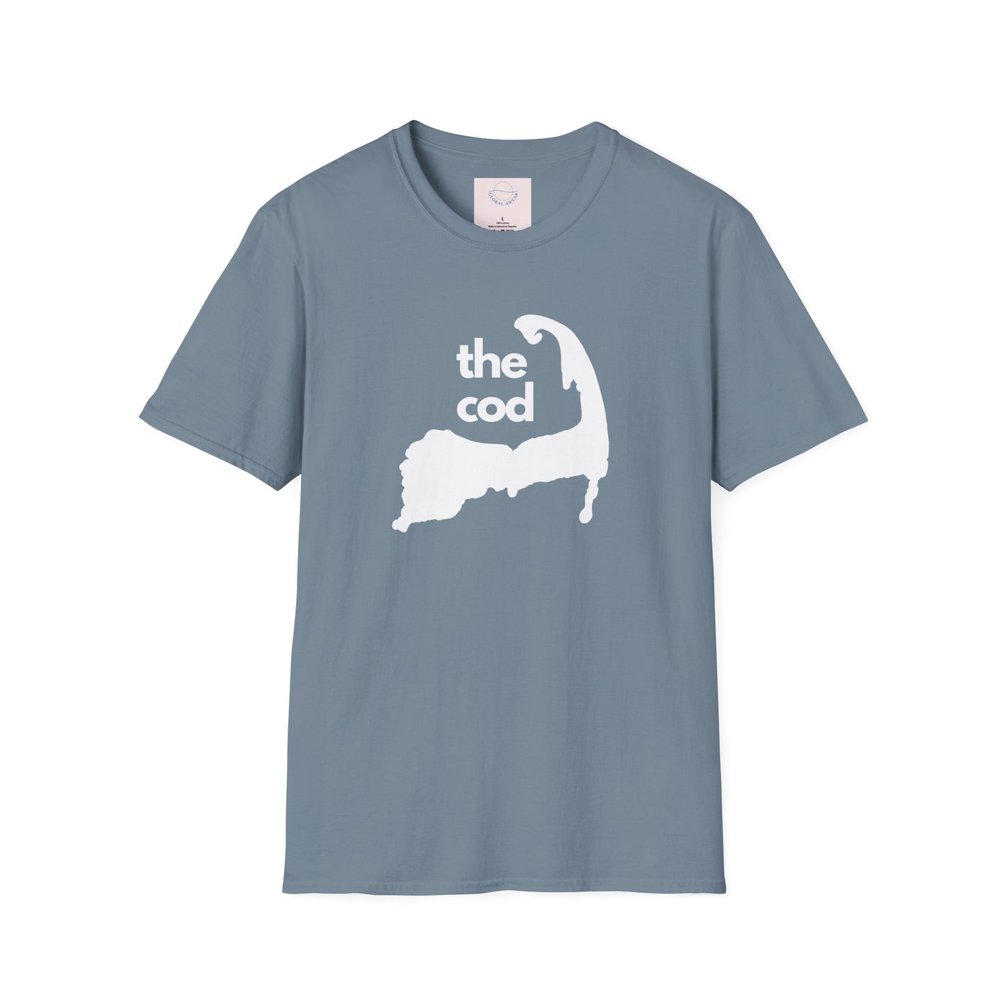 The Cod: Minimalist Map T-shirt