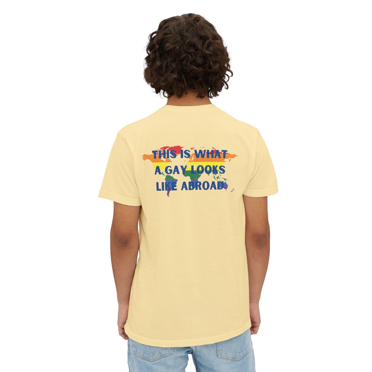 This is What a Gay Looks Like Abroad Pocket Tee