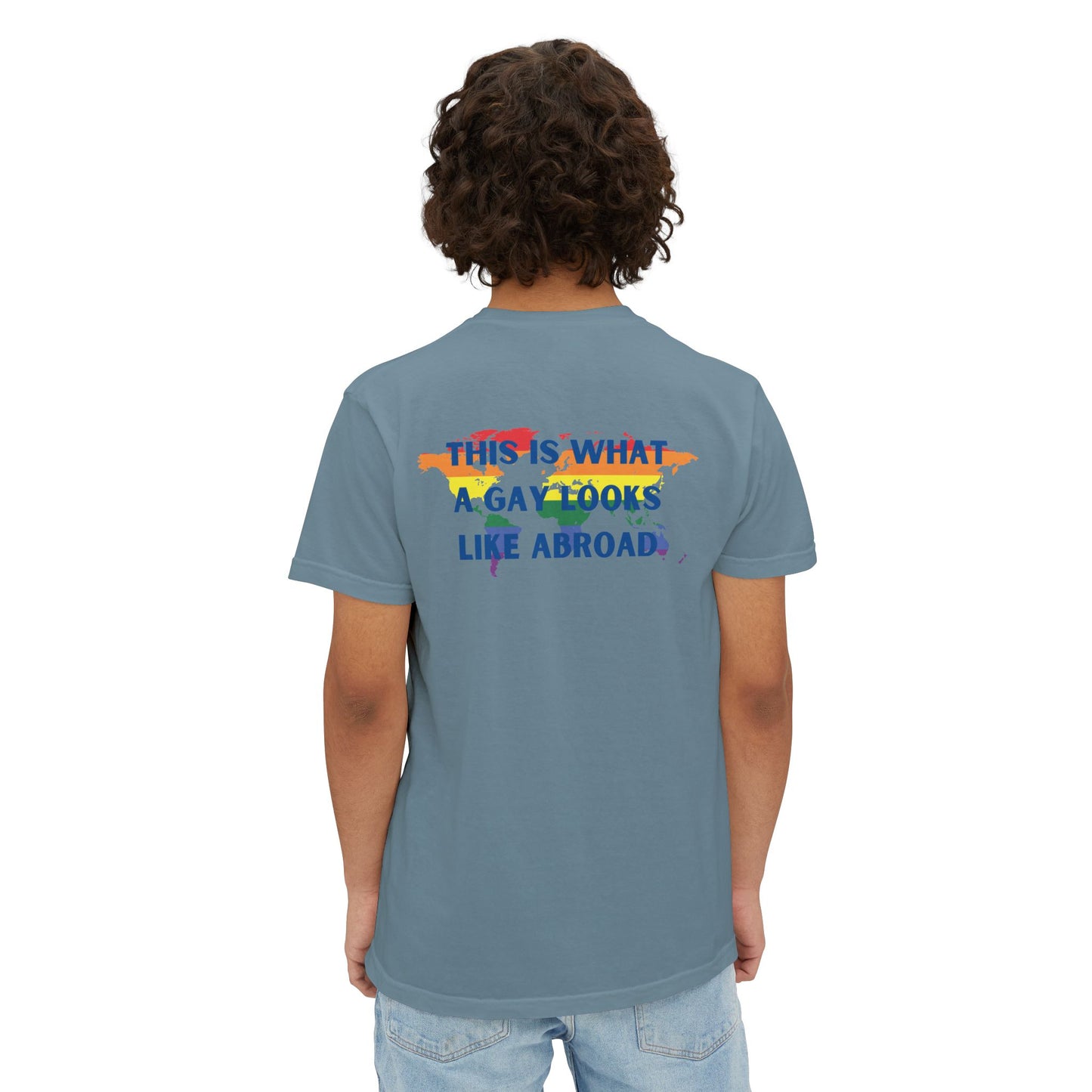 This is What a Gay Looks Like Abroad Pocket Tee