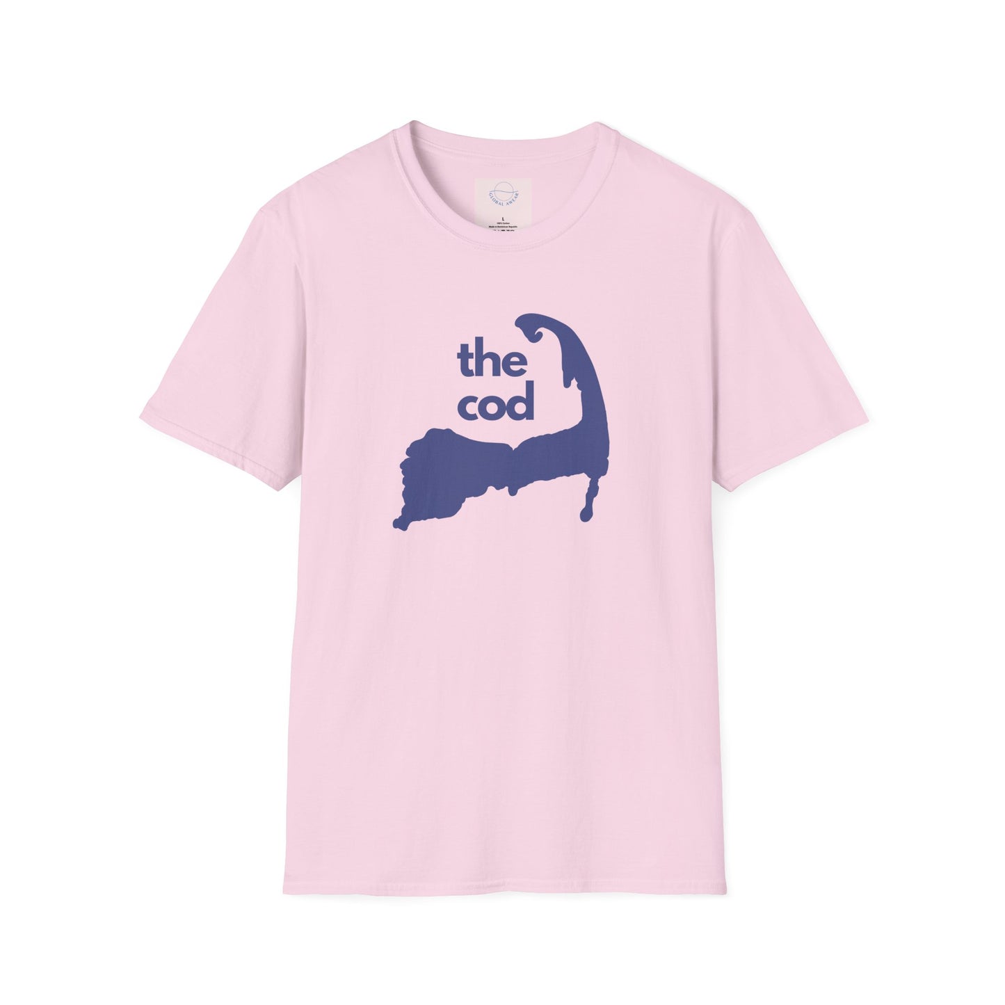 The Cod: Minimalist Map T-shirt