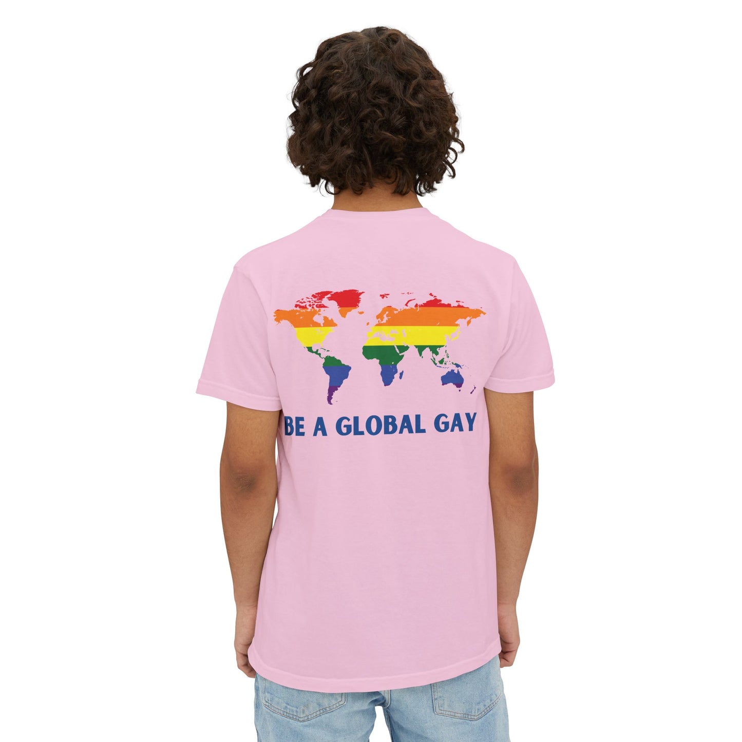 Be A Global Gay Pocket Tee