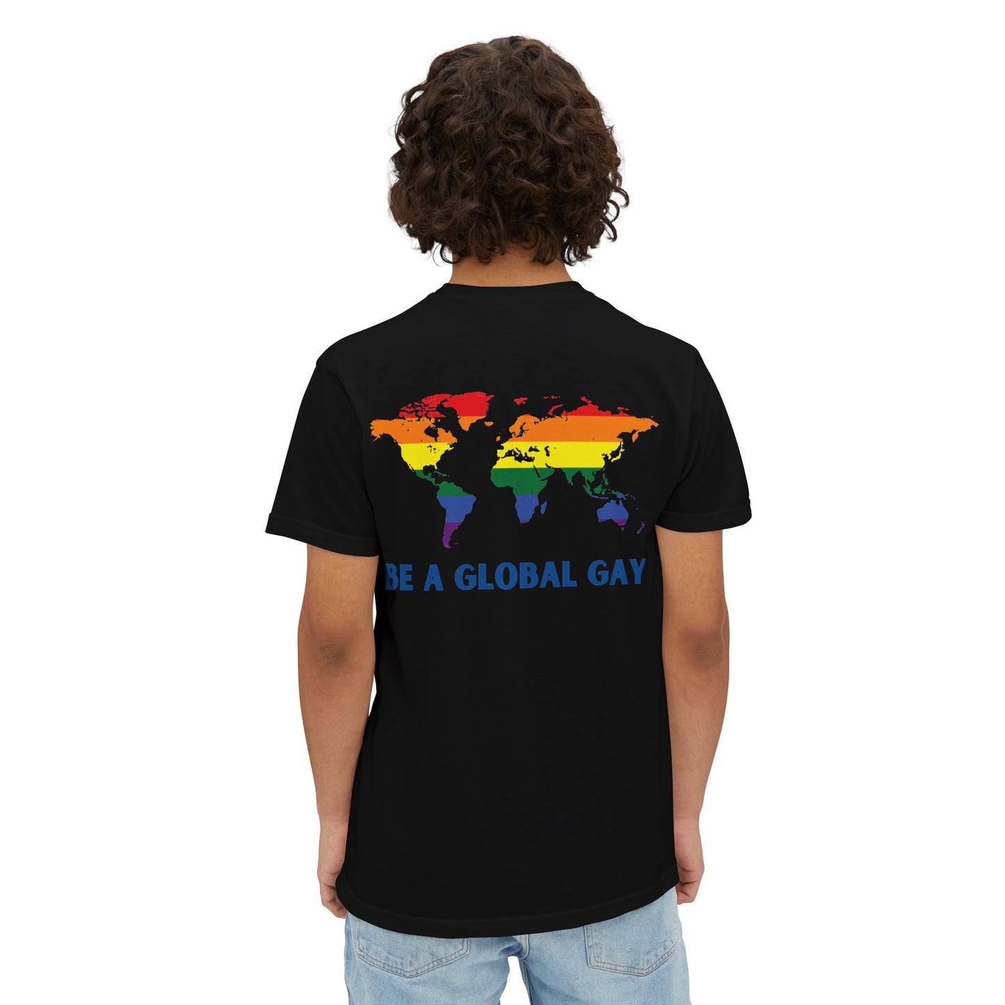 Be A Global Gay Pocket Tee