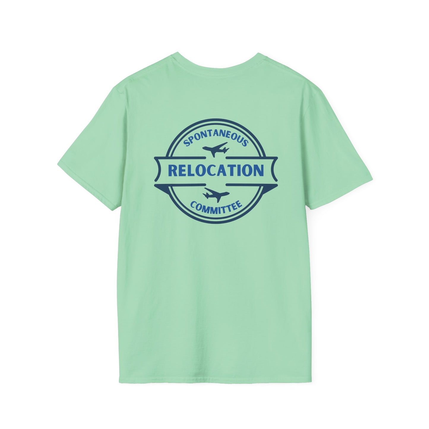 Spontaneous Relocation Club T-shirt