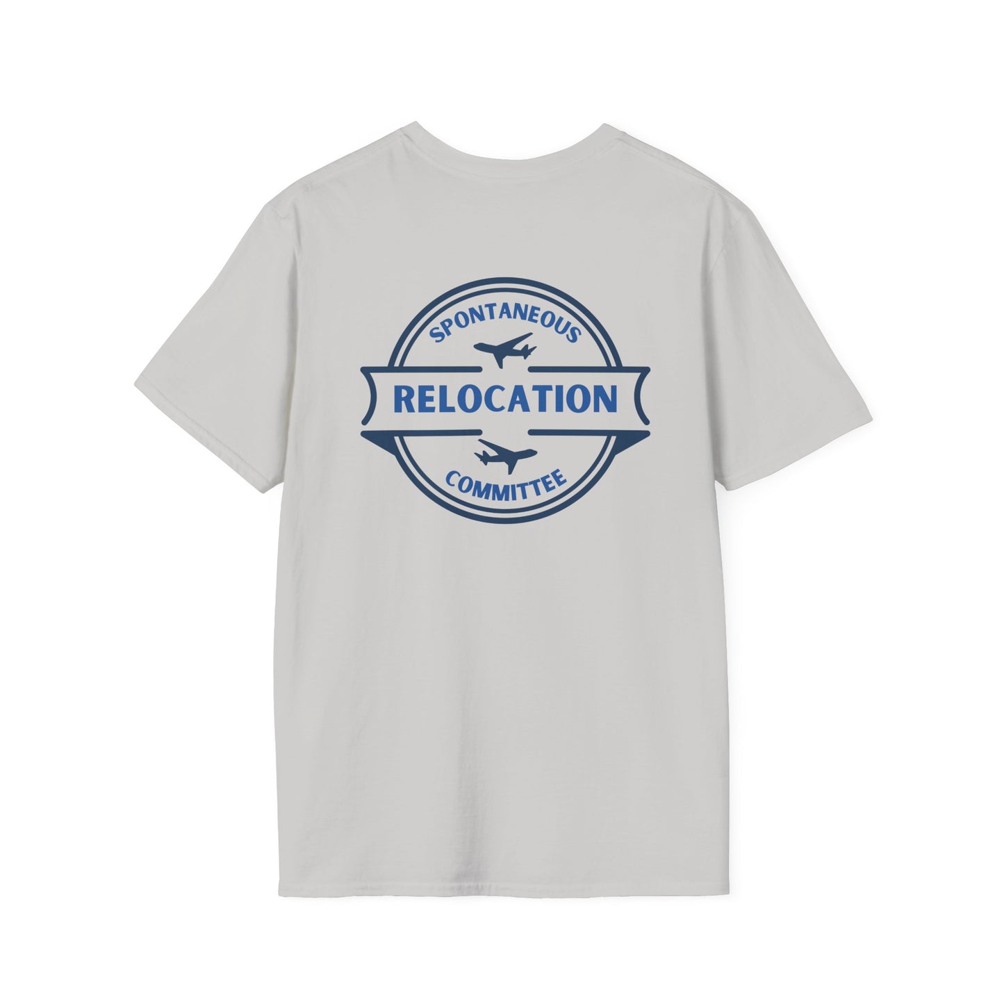 Spontaneous Relocation Club T-shirt
