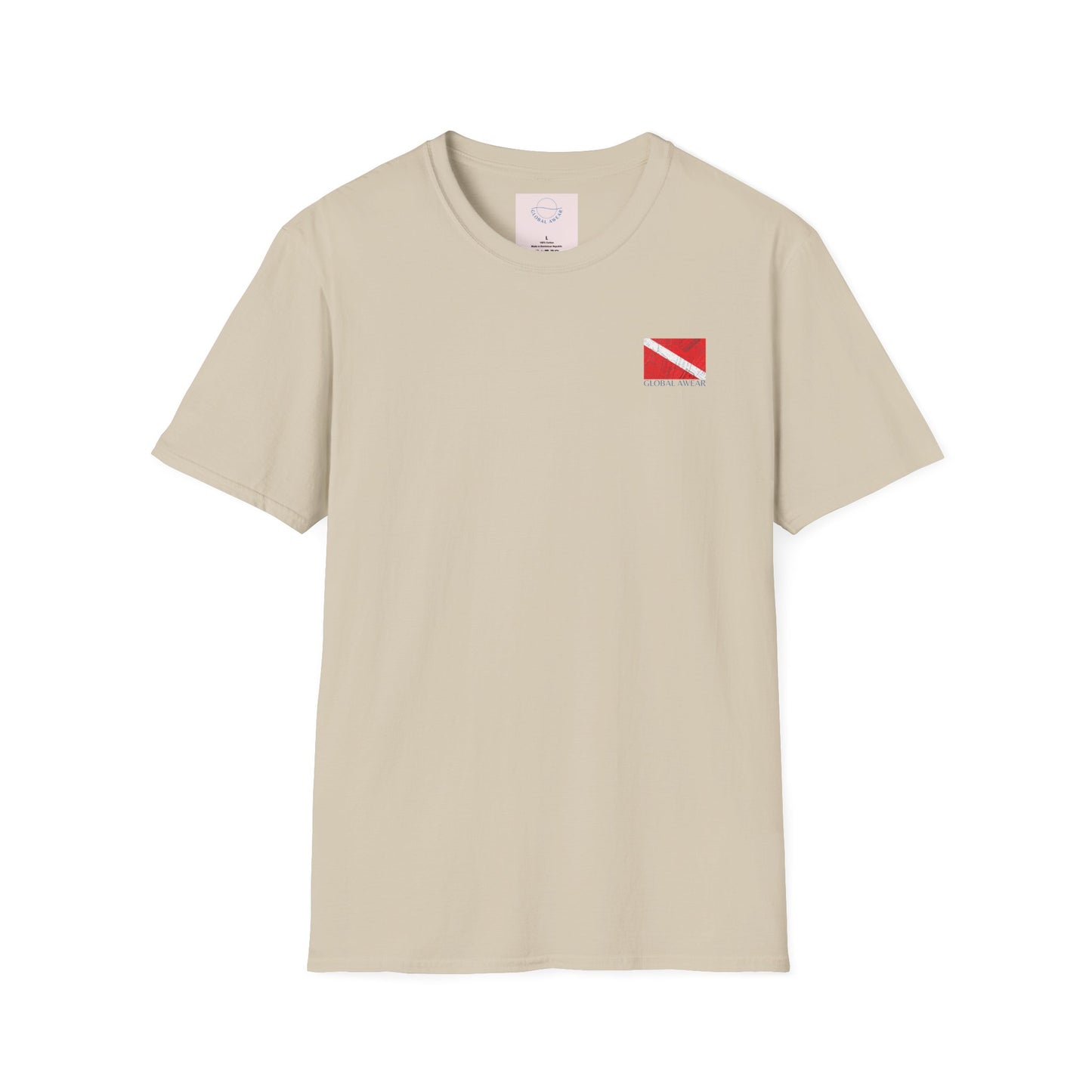 Dive Flags & Passport Stamps Tee
