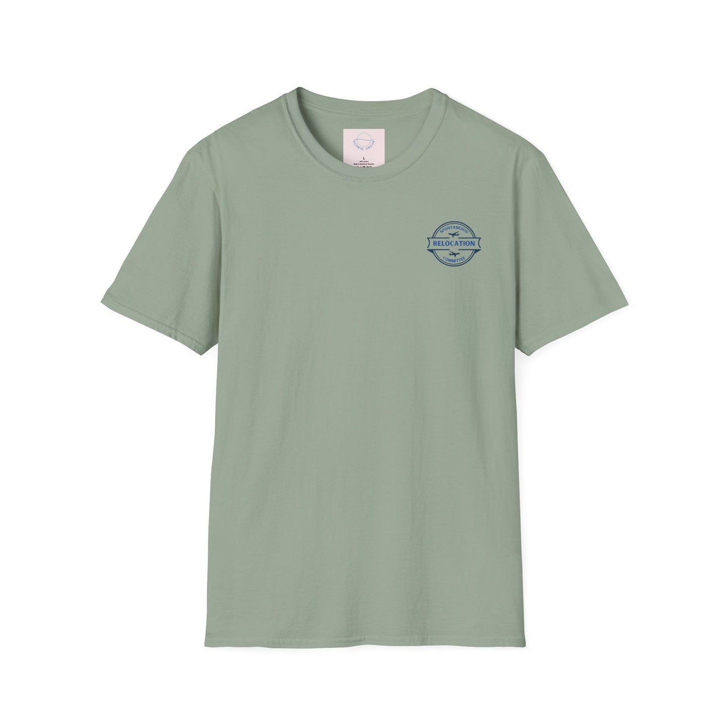 Spontaneous Relocation Club T-shirt