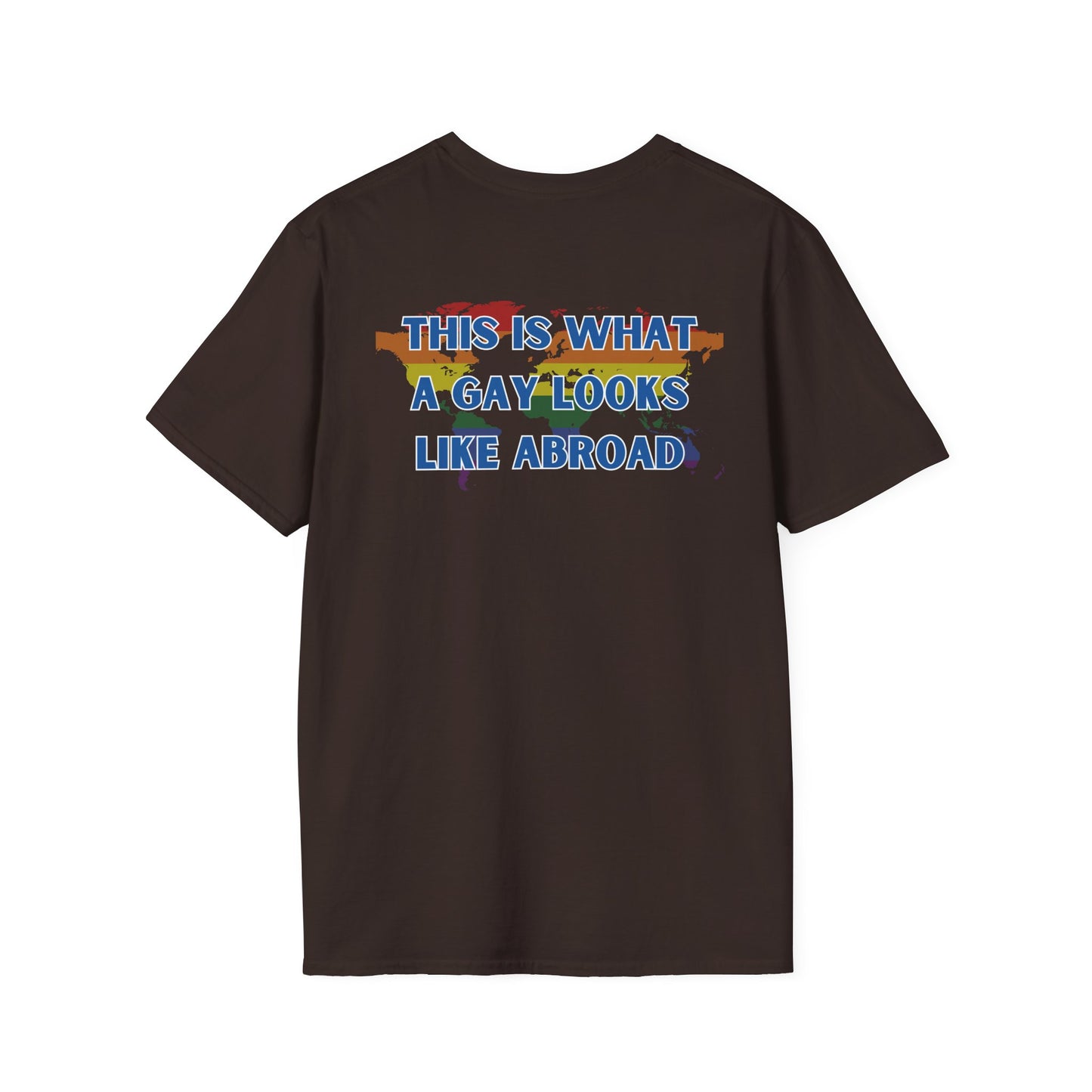 What a Gay Looks Like Abroad: Pride T-shirt