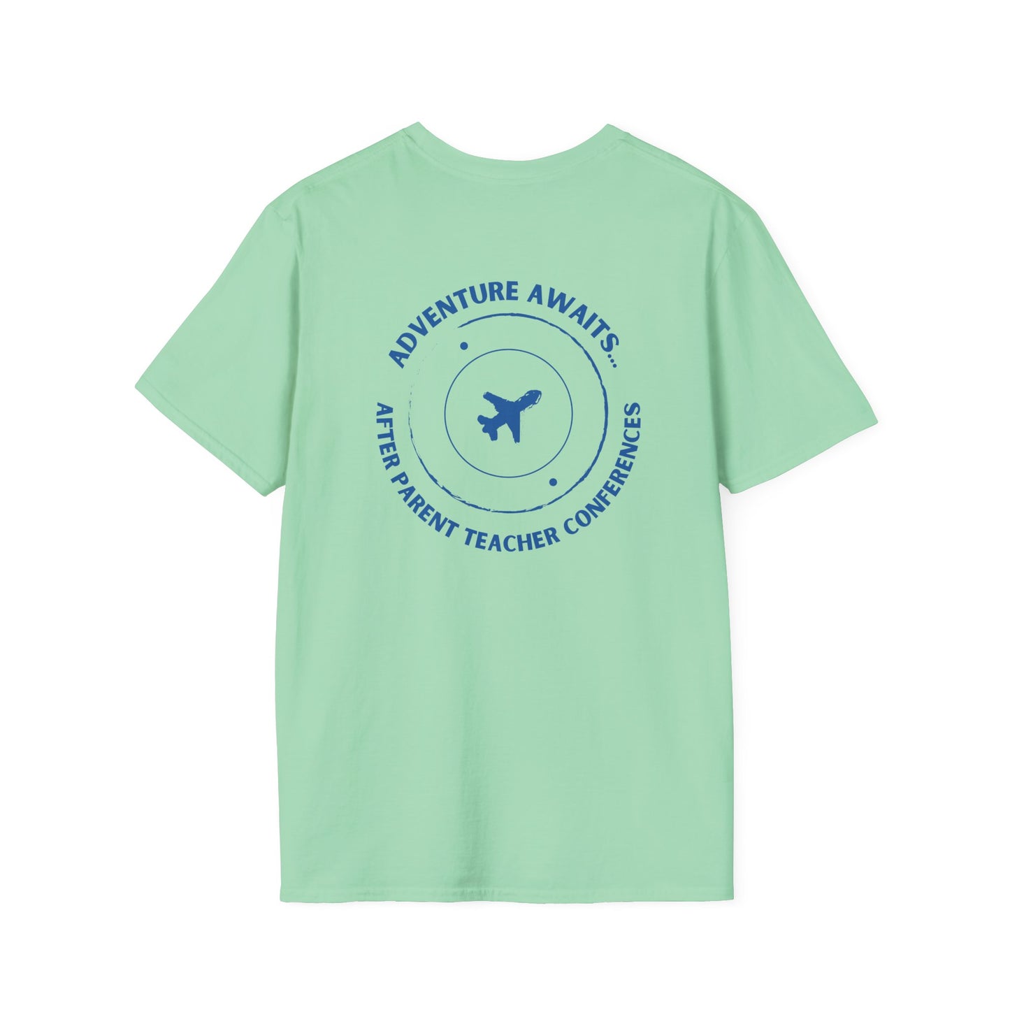Adventure Awaits International Teacher T-shirt