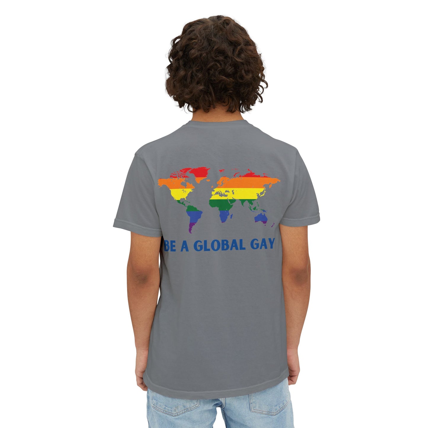 Be A Global Gay Pocket Tee