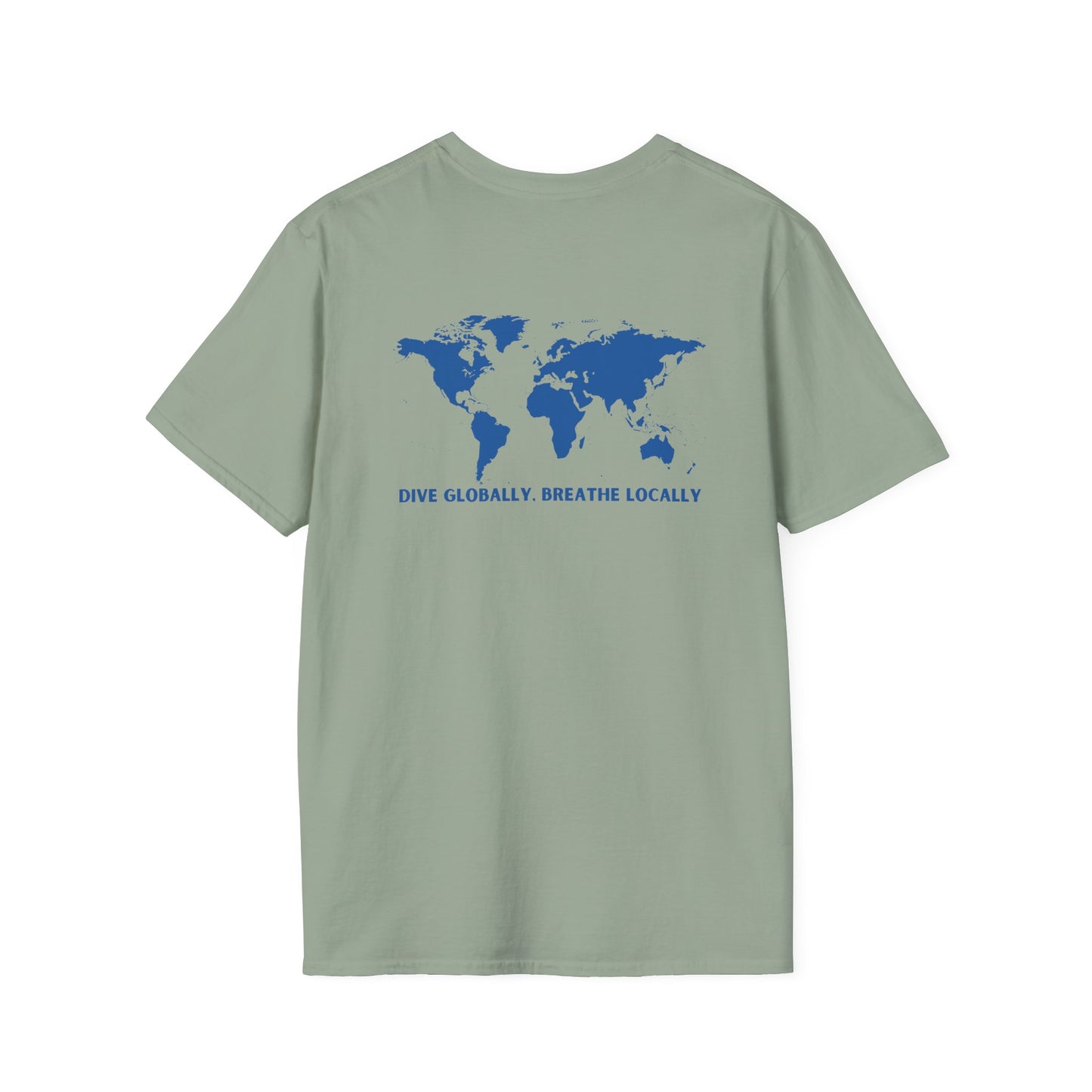 Dive Globally, Breathe Locally: Dive Tee