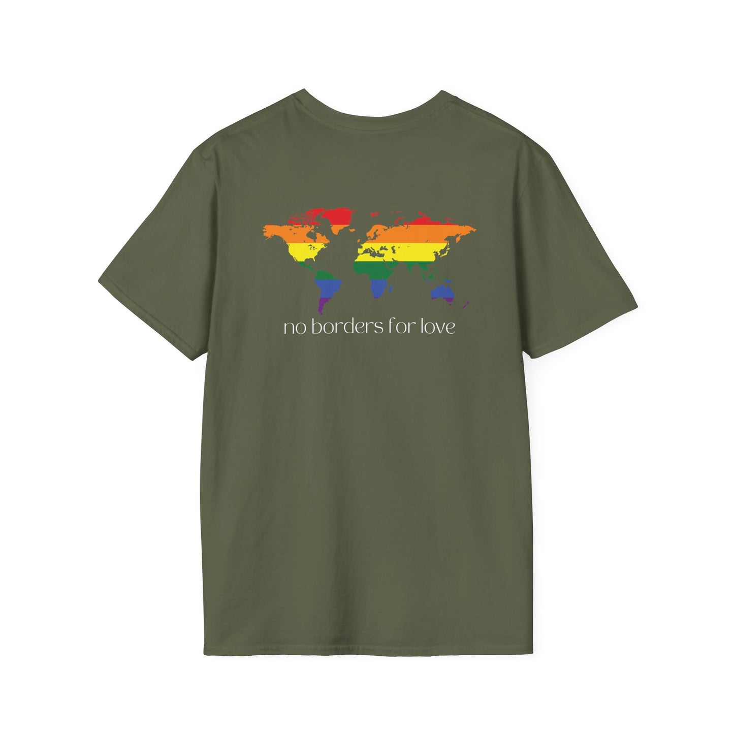 No Borders for Love: Pride T-shirt