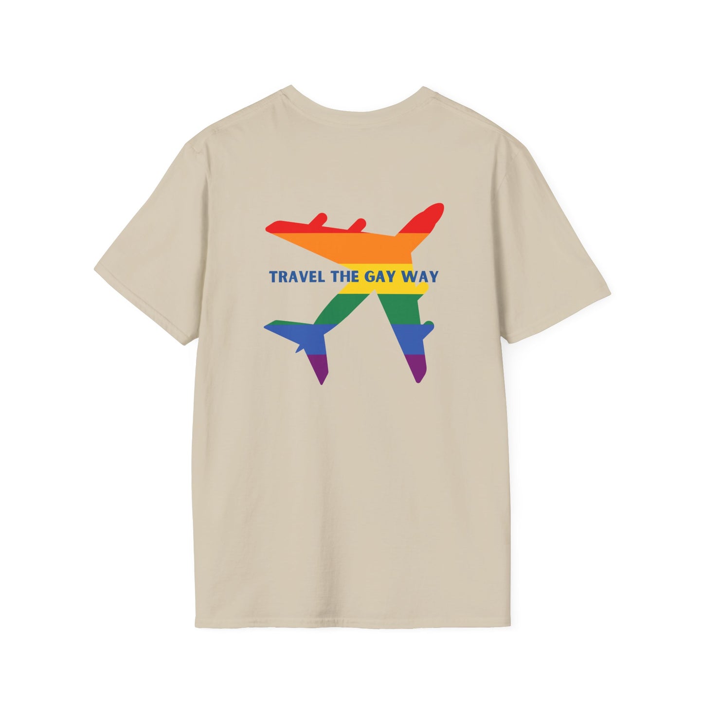 Travel the Gay Way: Pride T-shirt