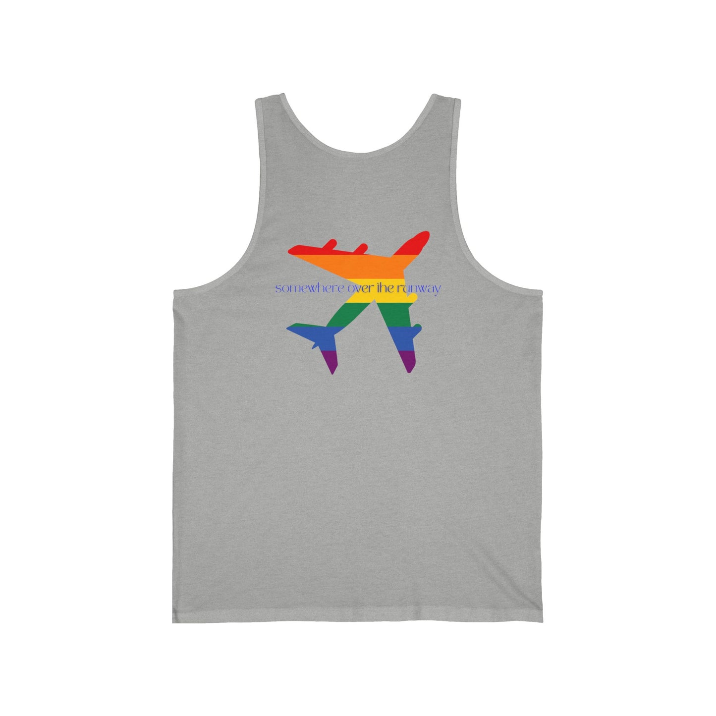 Somewhere Over the Runway: Pride Travel Tank