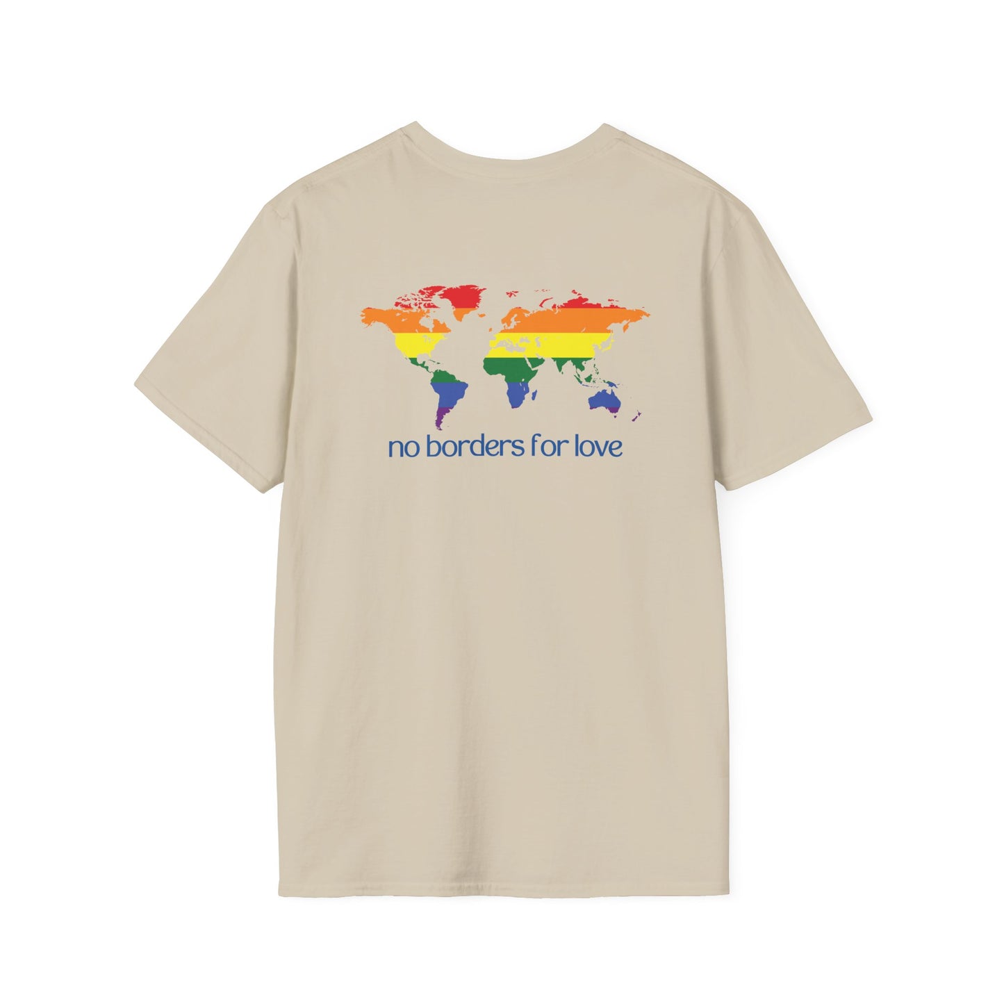 No Borders for Love: Pride T-shirt