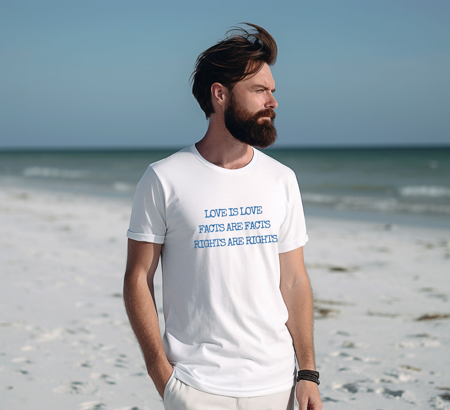 Love, Facts, & Rights Tee