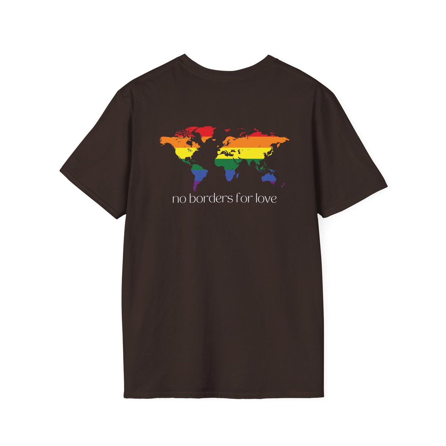 No Borders for Love: Pride T-shirt