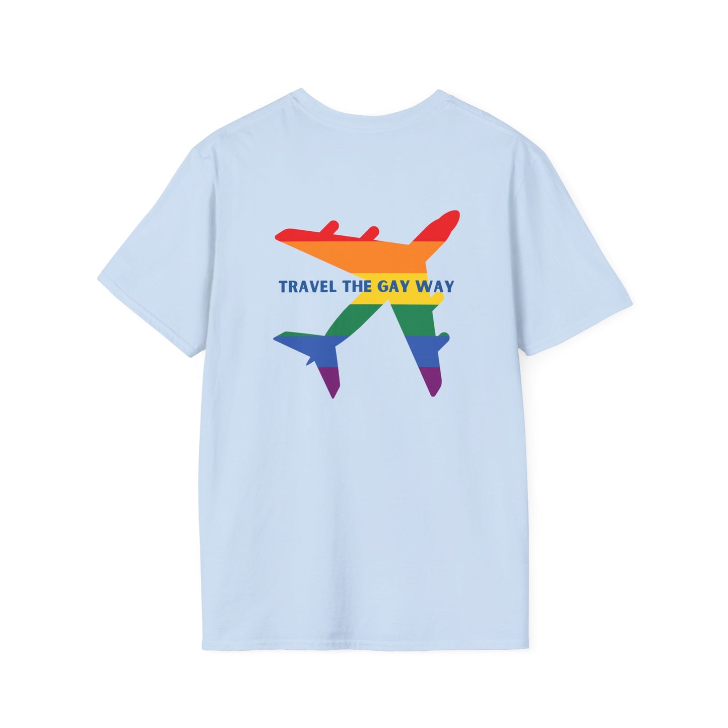 Travel the Gay Way: Pride T-shirt