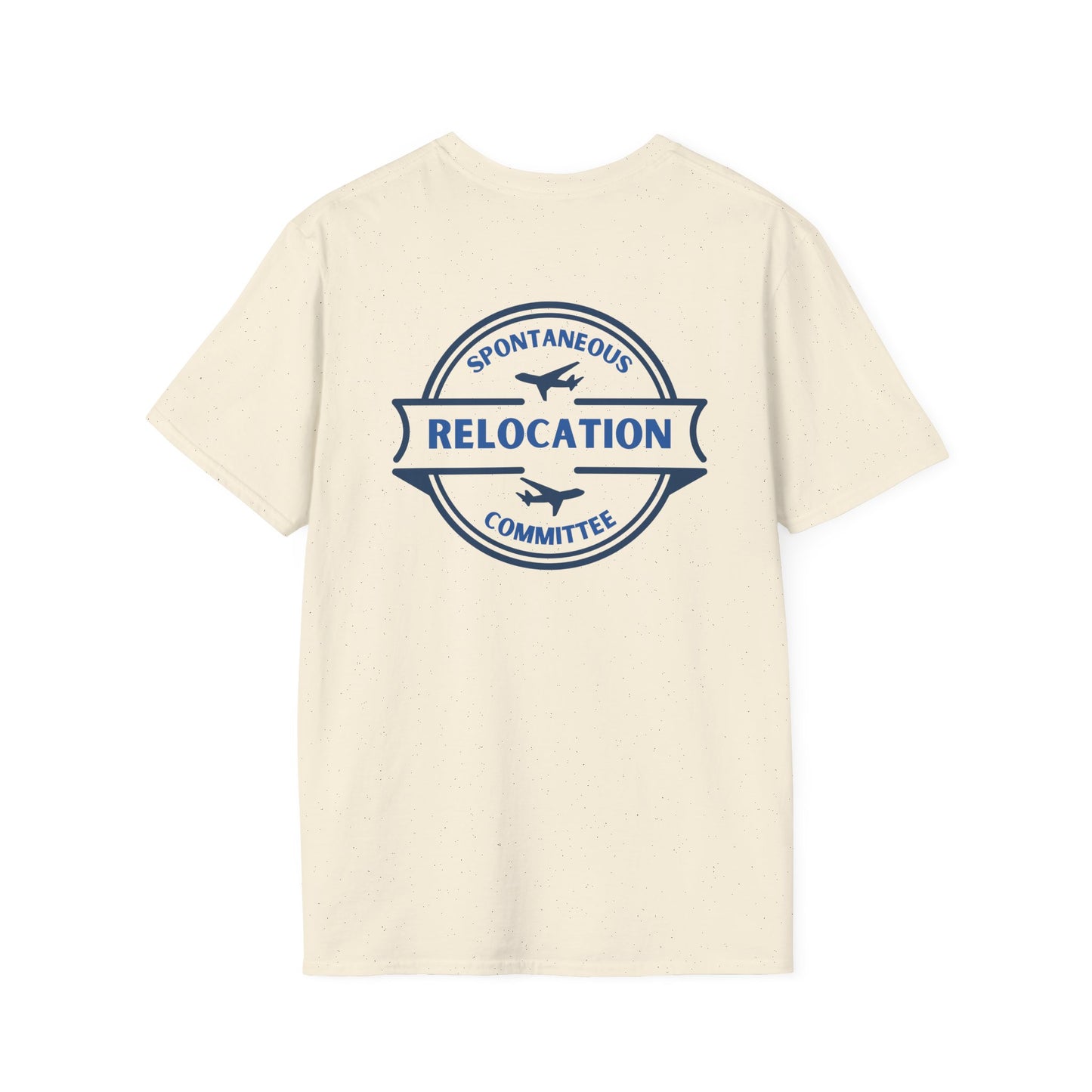 Spontaneous Relocation Club T-shirt