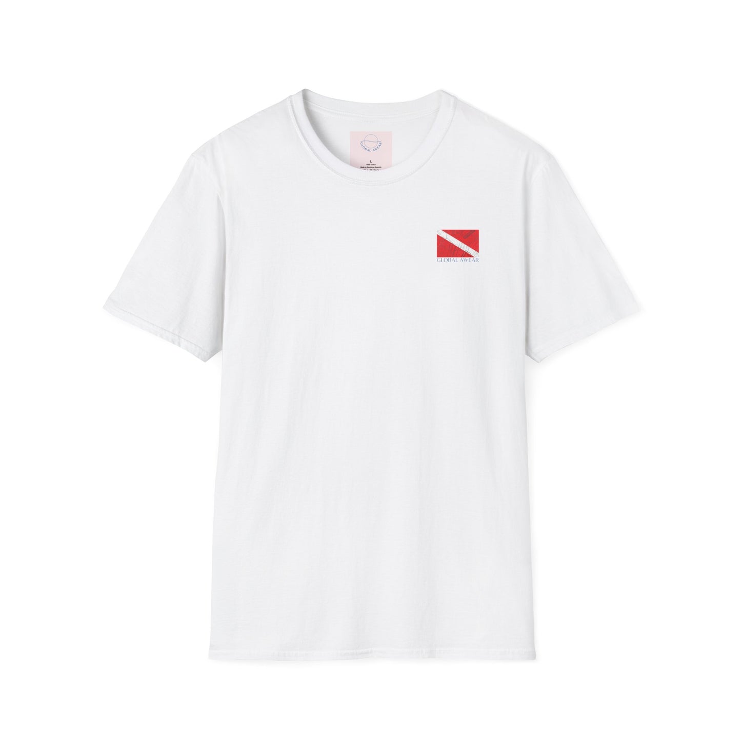 Dive Flags & Passport Stamps Tee