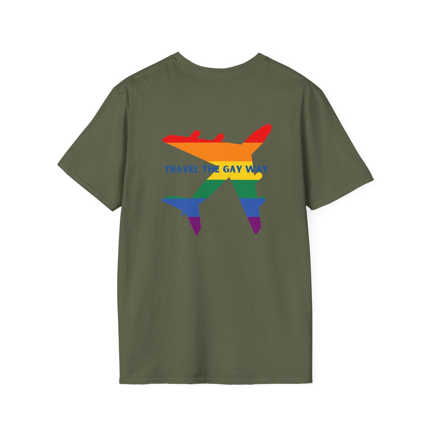 Travel the Gay Way: Pride T-shirt