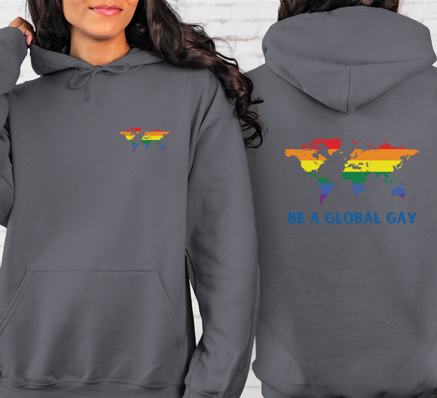 Be a Global Gay Hoodie