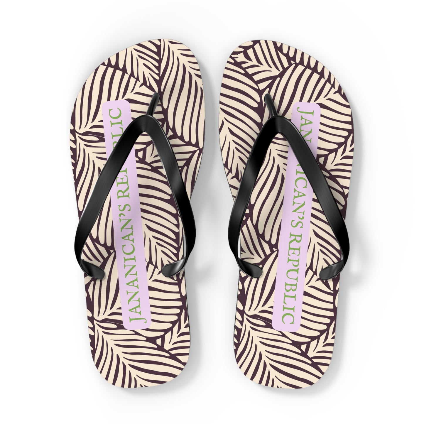 Jananican's Republic XL Flip Flops (Women's 13-14/Men's 11-12)