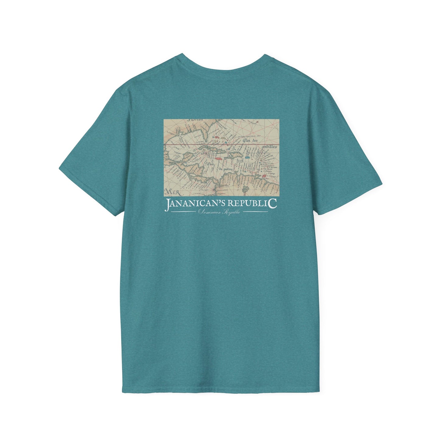 Classic Jananican's Republic - Caribbean Map