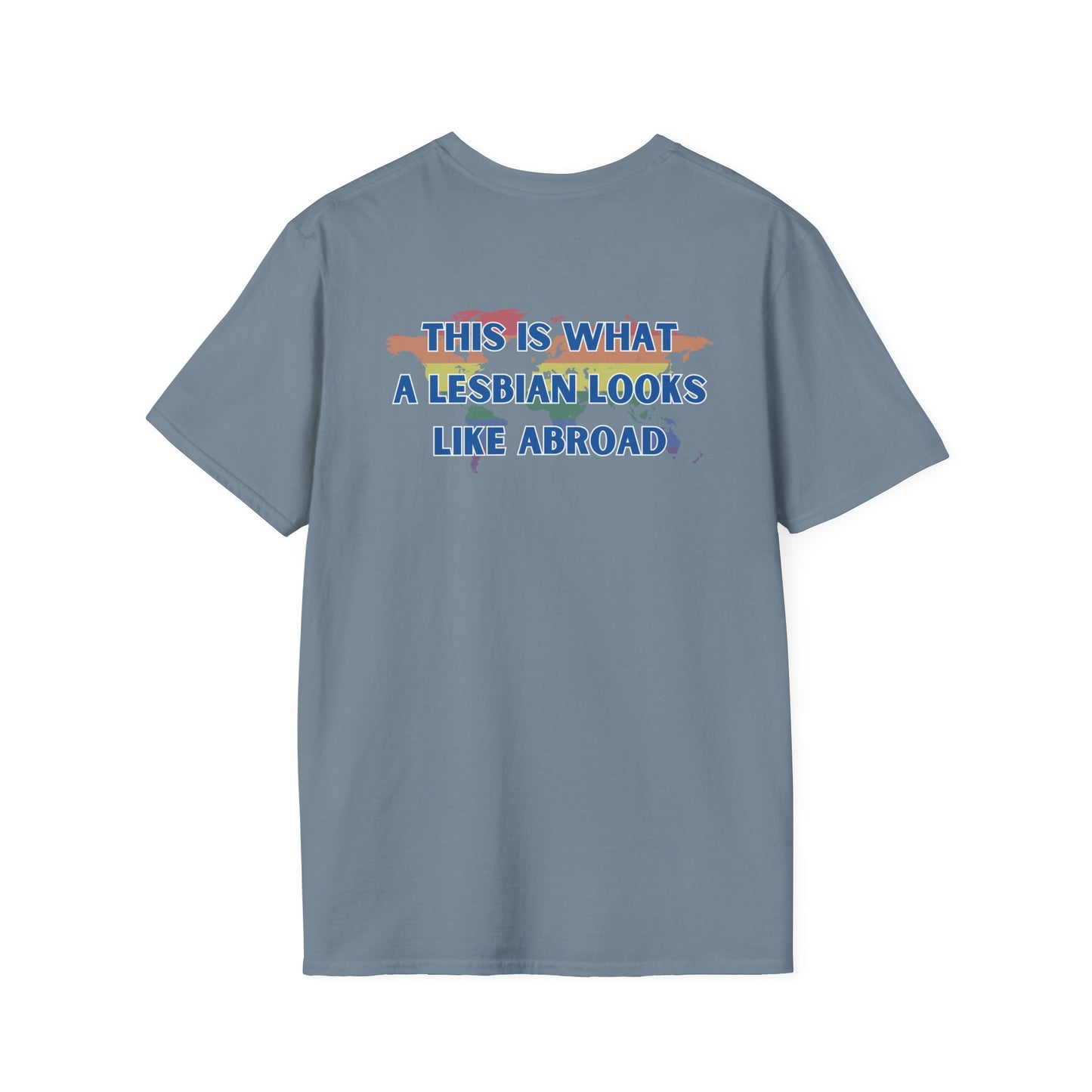 What a Lesbian Looks Like Abroad: Pride T-shirt