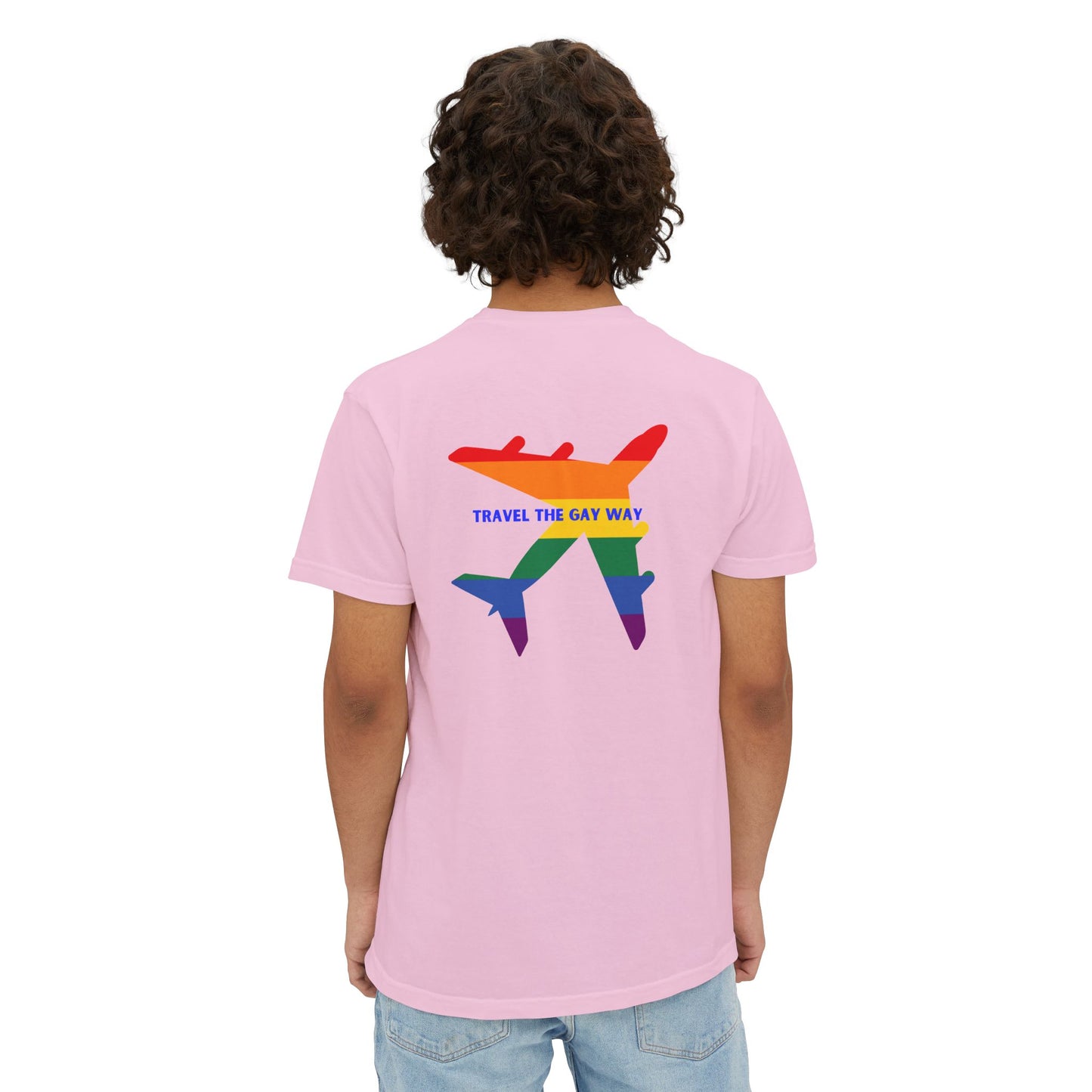 Travel the Gay Way Pocket Tee
