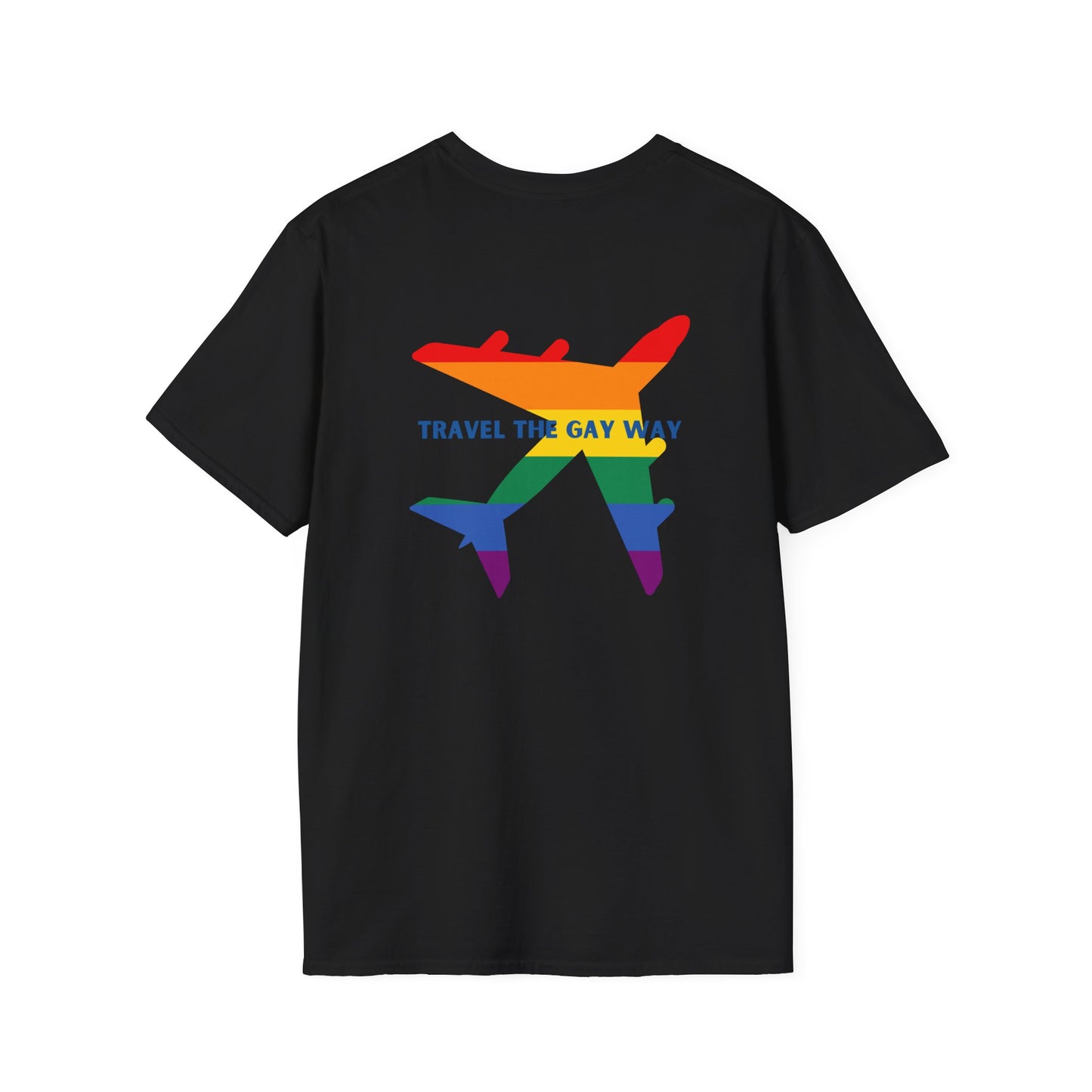 Travel the Gay Way: Pride T-shirt