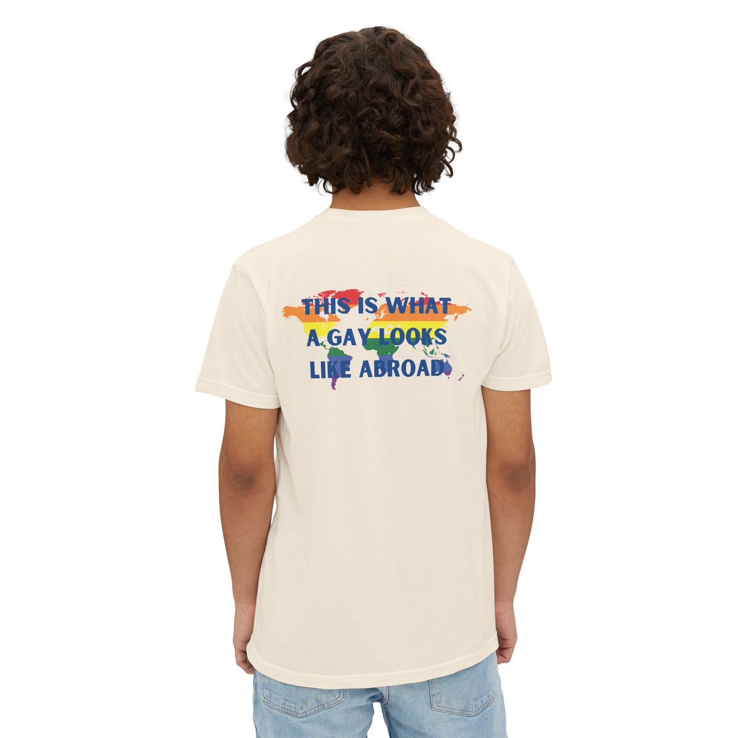 This is What a Gay Looks Like Abroad Pocket Tee