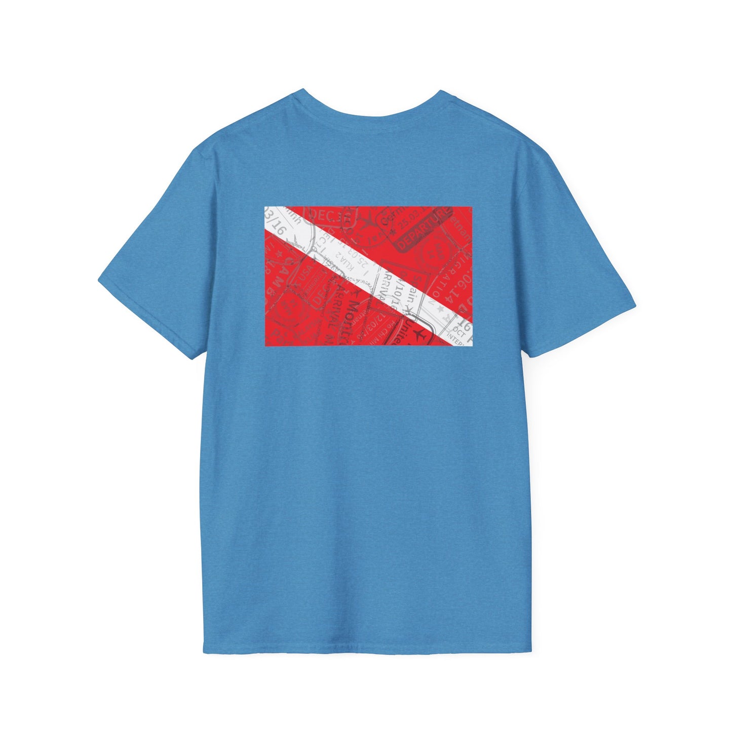 Dive Flags & Passport Stamps Tee