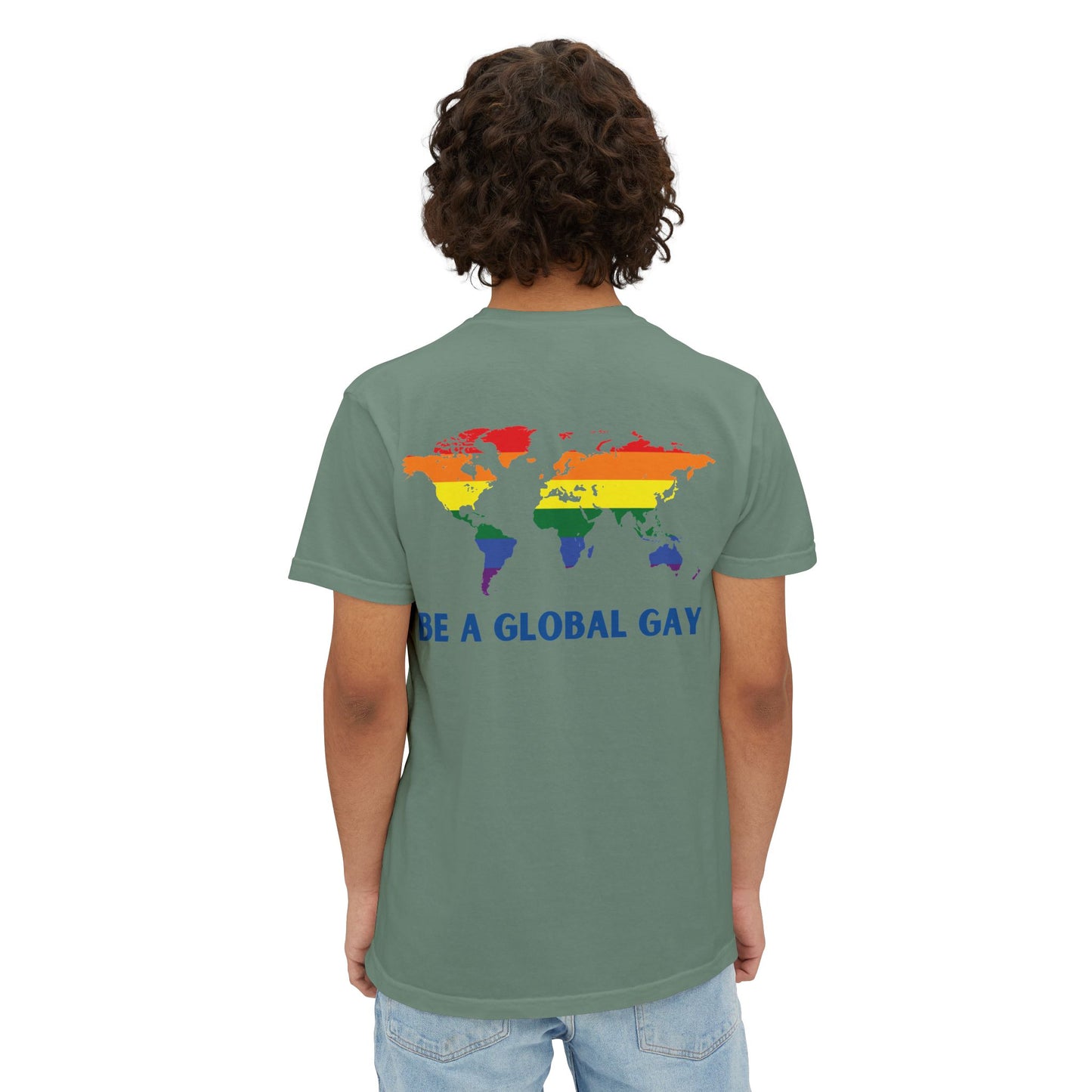 Be A Global Gay Pocket Tee