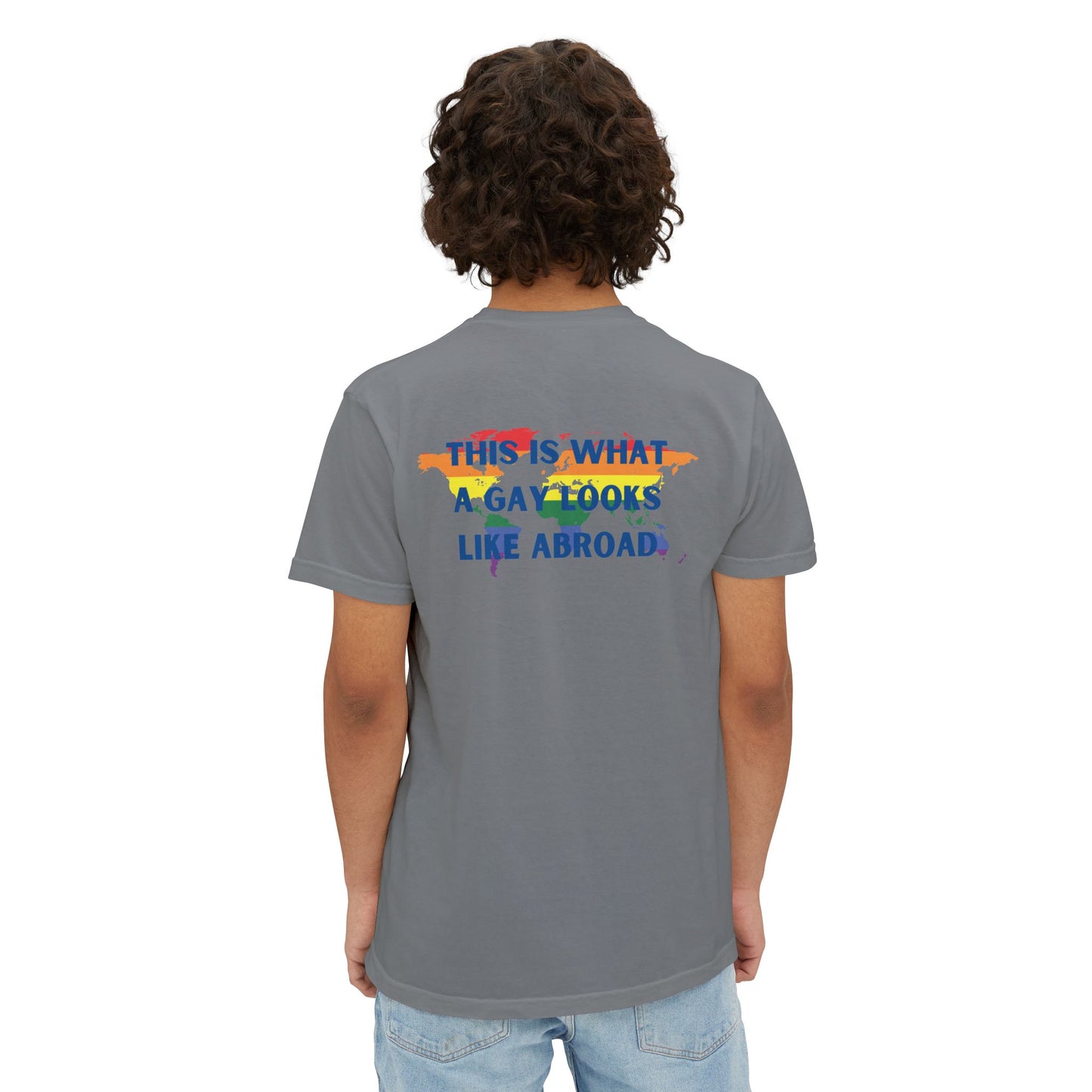 This is What a Gay Looks Like Abroad Pocket Tee