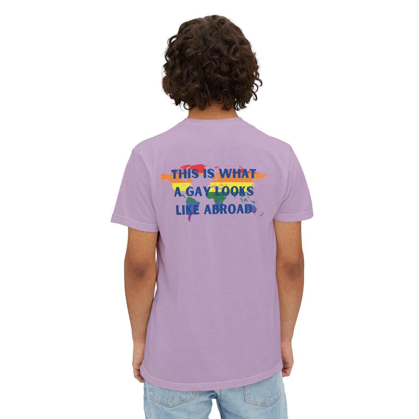 This is What a Gay Looks Like Abroad Pocket Tee