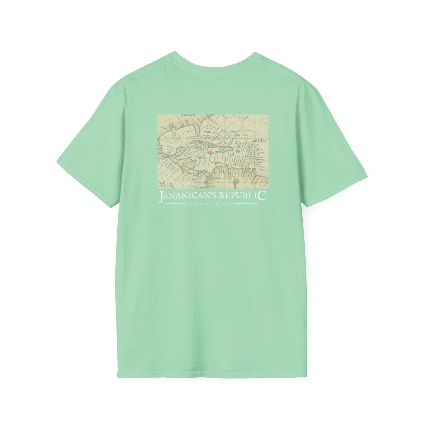 Classic Jananican's Republic - Caribbean Map